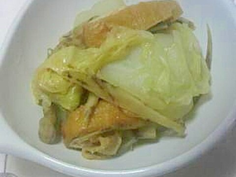 白菜とごぼうの煮物